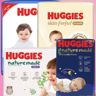   XẢ KHO  Bỉm Huggies Mega Jumbo  Nature Made  Perfect đủ size 