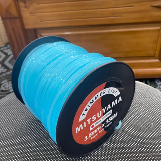 150 Mét Cước Cắt Cỏ Vuông Trơn MITSUYAMA 3,0-3,5-4,0 mm [ Xanh Ngọc ]