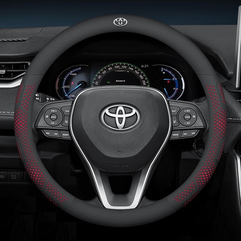 Bọc Vô Lăng Nappa Vân Tổ Ong Vân Carbon Xe Toyota