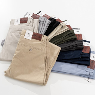 Quần Kaki Nam 9 Màu Cao Cấp, Quần Kaki Dáng Đứng Chất Vải Co Giãn Dày Dặn, Không Nhăn Bai Nhão Xù - DK