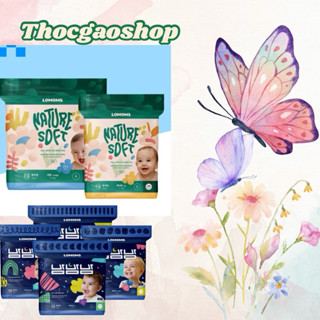   Thóc Gạo Shop 89  Bỉm tã quần cao cấp Lomoms Nature Soft ngày  BamBamBam đêm  Air kiki cho bé thoải mái 