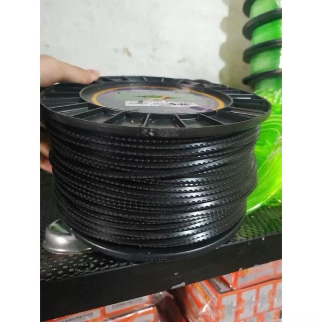 Dây Cước Cắt Cỏ Vuông Gai Đen Pháp 3,5 mm