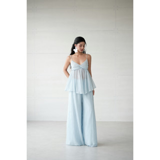 BY DELI - Lucy Set - Set áo hai dây dáng xòe và quần dài