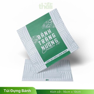 1000 Túi Giấy Kraft Đựng Bánh Tráng Nướng