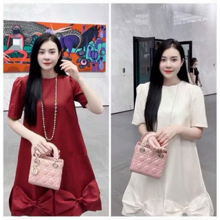 váy 2 nơ cho nàng xinh hàng loại 1 cao cấp mã 351
