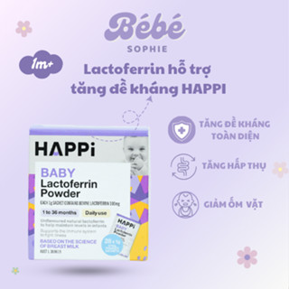 Thực phẩm hỗ trợ sức khoẻ Lactoferrin Happi cho bé - Bebe Sophie