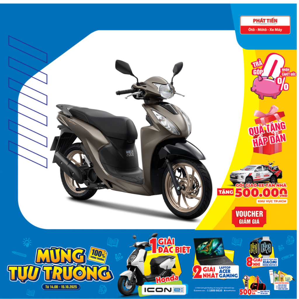 Xe máy Honda Vision 2025 Đặc Biệt