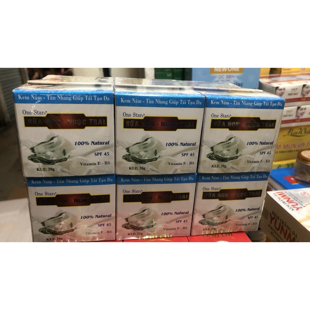 kem One Star nám tàn nhang trắng da 20g