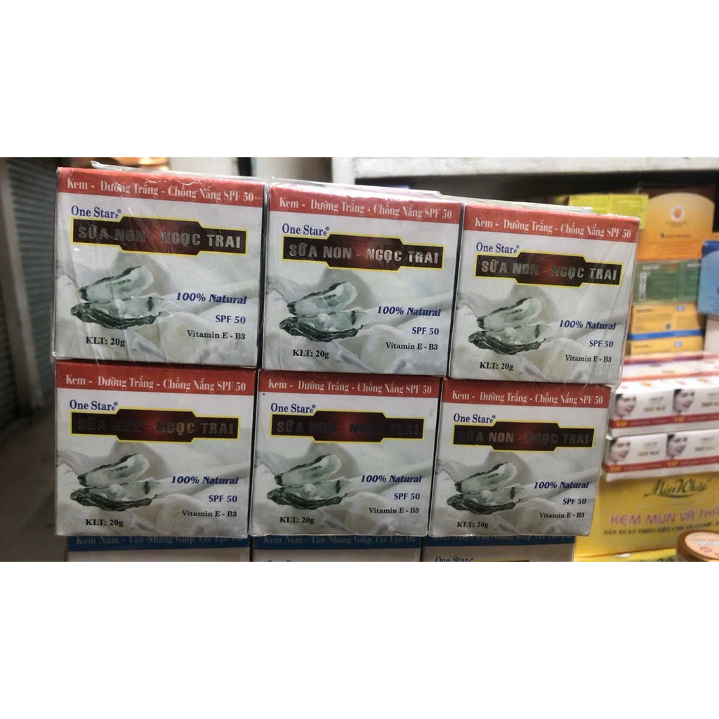 Kem One Star nám trắng da chống nắng 20g