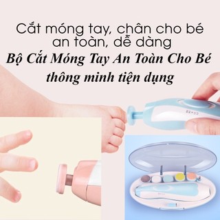 Máy mài móng, cắt móng tay điện đa năng cho bé
