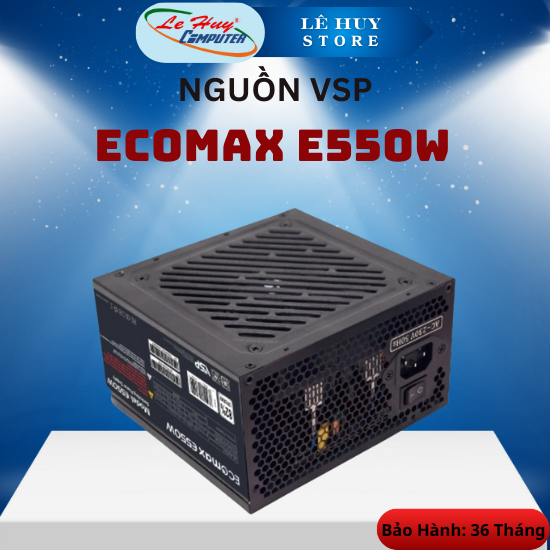 Nguồn VSP EcoMax E550W - Hàng Chính Hãng