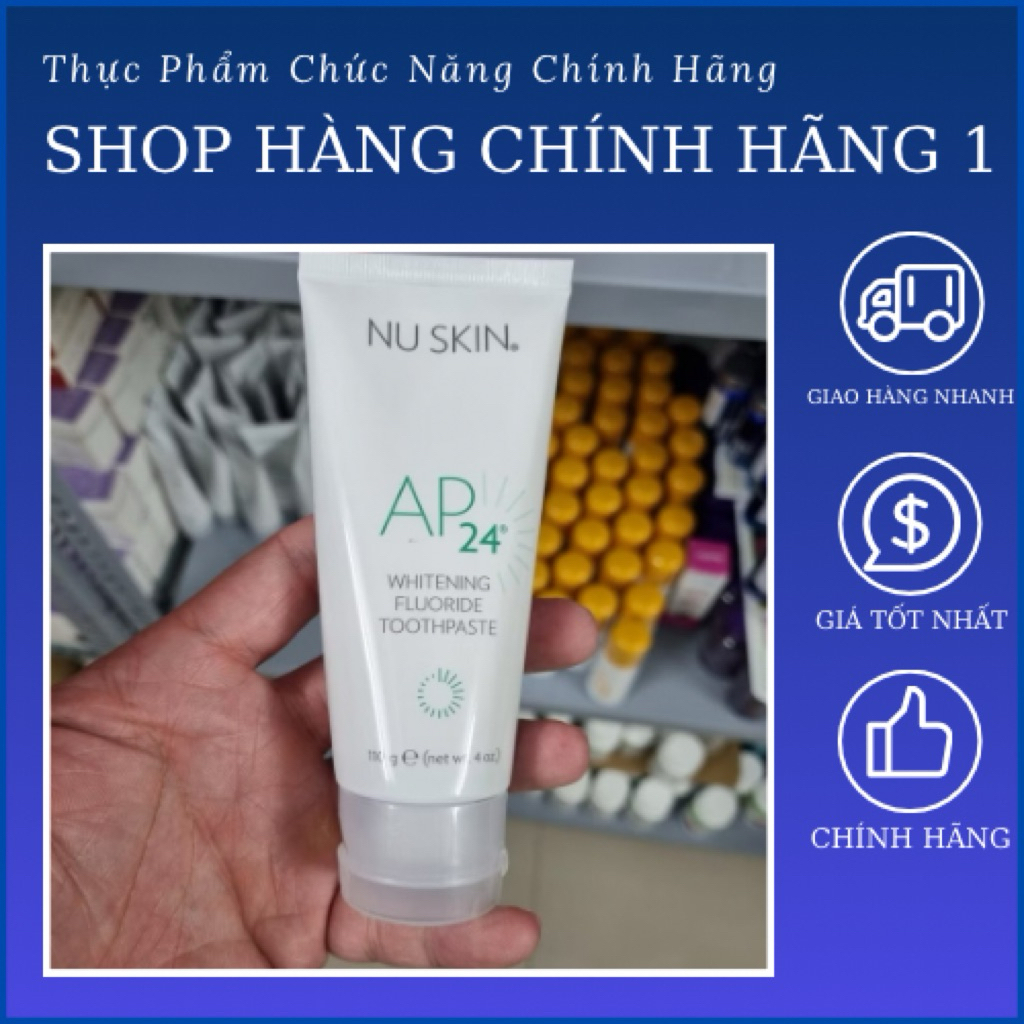 Kem Đánh Răng Nuskin AP24 Whitening Fluoride Toothpaste 110g