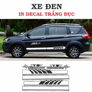 tem dán sườn xe suzuki xl7 dán được các đời xe