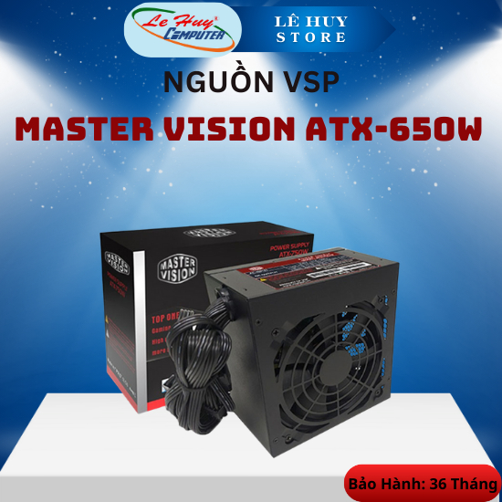 Nguồn VSP Master Vision ATX-650W/ATX-700W/ATX-750W - Hàng Chính Hãng
