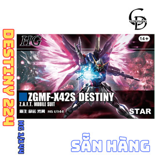   SẴN HÀNG  Mô hình lắp ráp STAR Destiny 224 HG 1 144 – Hàng mới chi tiết đẹp tặng kèm phụ kiện 