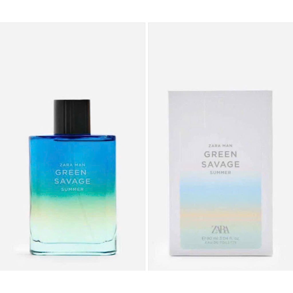 NƯỚC HOA NAM ZARA GREEN SAVAGE EDT SUMMER 90ML ( 3.04 FL. OZ )