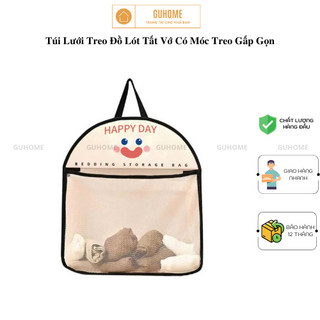  Túi Lưới Treo Đồ Lót Tất Vớ Treo Gấp Gọn Giỏ Đựng Đồ Cá Nhân Treo Tủ Tiện Lợi 