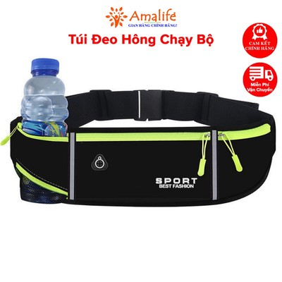 Túi Chạy Bộ, Túi Đeo Chạy Bộ Chống Nước, Đeo Bụng Đựng Điện Thoại - Hàng Chính Hãng Amalife