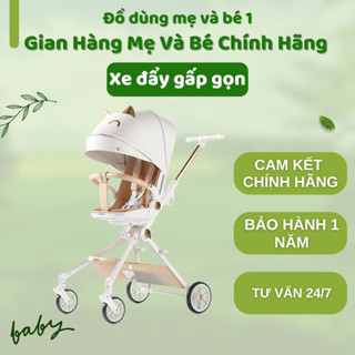 Mẫu Mới 2025 - Xe đẩy 2 chiều Cho Bé 3 tư thế Vinng Q7 Chuẩn Chính Hãng