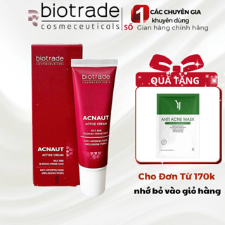 Kem Chấm mụn Biotrade Acnaut Active Cream Dành Cho Da Mụn Bọc, Mụn Viêm 15mL