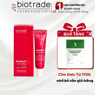 Kem chấm Mụn Biotrade Acnaut Active Cream cho da mụn viêm, mụn sưng, mụn bọc, mụn chưa lên nhân 5ML