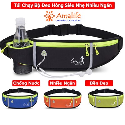 Túi Bao Tử Đeo Hông, Đeo Bụng, Đeo Chéo Nam Nữ Chạy Bộ Tập Gym Chống Nước - Chính Hãng Amalife