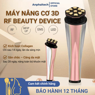 Máy Nâng Cơ Mặt 3D RF BEAUTY DEVICE, Máy Massage Nâng Cơ Mặt Hàn Quốc, Máy Mát Xa Mặt Nâng Cơ Giúp Trẻ Hóa, Săn Chắc Da