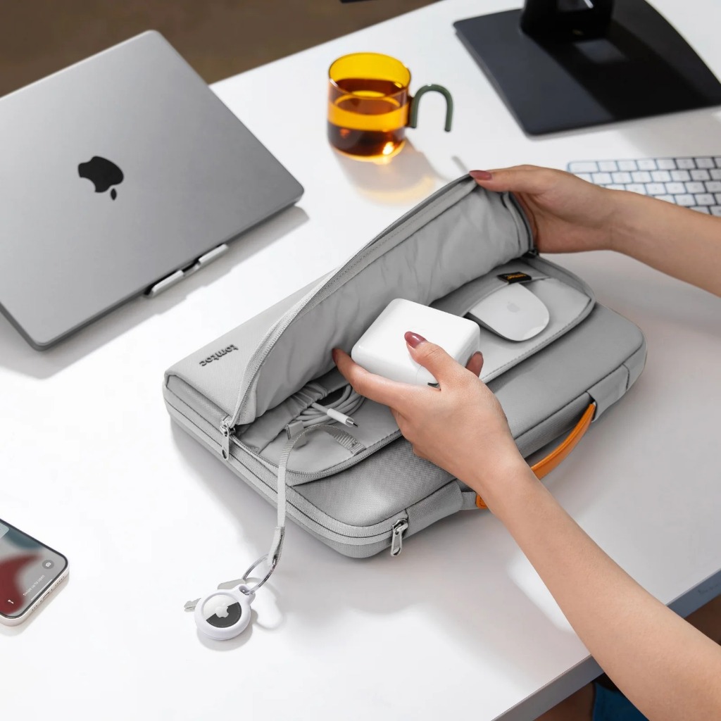 Túi chống sốc cho Macbook/Laptop Tomtoc Briefcase 13/13.6/14/15/16 inch chính hãng, bền bỉ (A14) | BigBuy360 - bigbuy360.vn