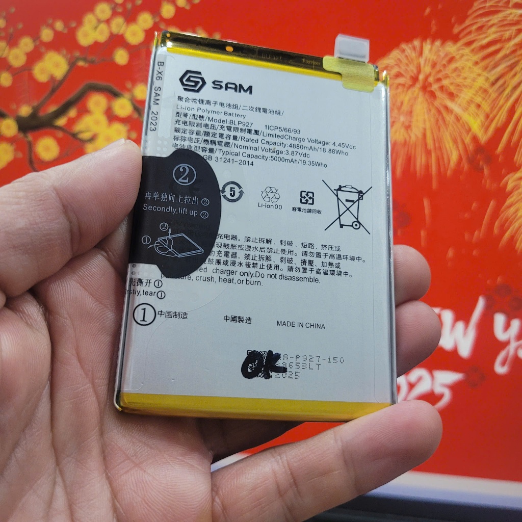 Pin Chât Lượng ZIN OP Model BLP927 Dùng Cho A77s