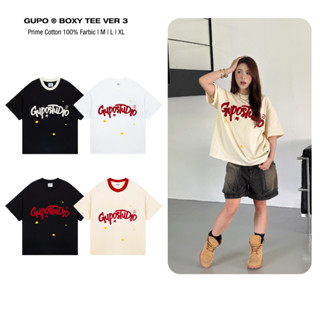 Áo Thun Thêu Len Ver 3 GUPO STAR Form Rộng Unisex 280GSM Local Brand Nam Nữ Cotton - TSS03