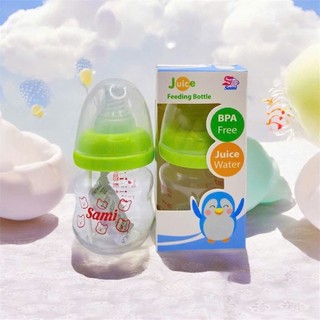 ( Nhiều Màu ) Bình Sữa Sami 60ml Cổ Hẹp Cho Bé Sơ Sinh