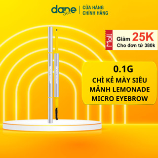  Chì kẻ mày siêu mảnh lâu trôi Lemonade Micro Eyebrow 0,1g 