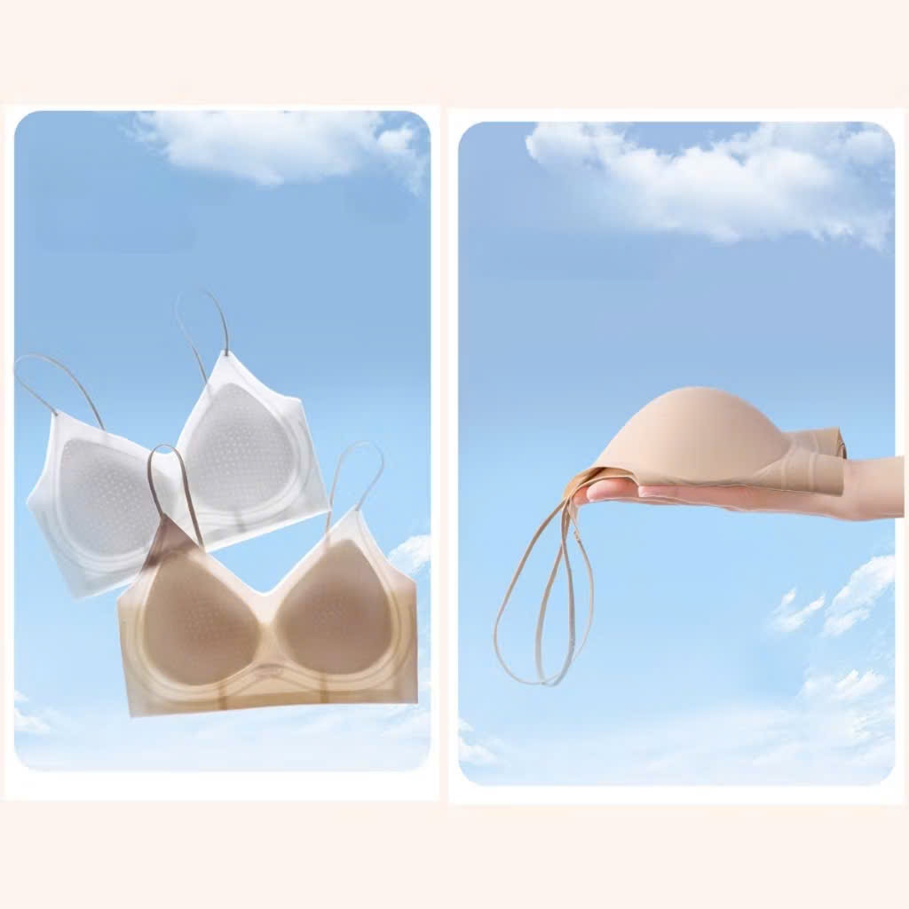 Áo Lót Nữ Đúc Su Cao Cấp Siêu Mềm Mịn Không Gọng Mút Mỏng Tàng Hình Hương Thơm Nhẹ mã 048 | BigBuy360 - bigbuy360.vn