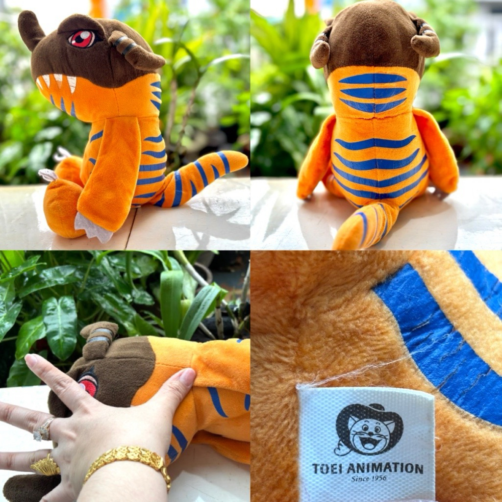 Gấu bông Digimon cam