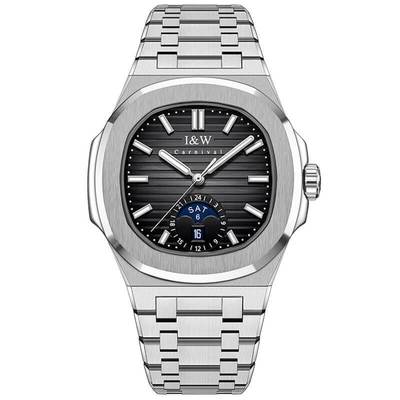 Đồng hồ nam chính hãng I&W Carnival  735G1-T3 Kính sapphire ,chống xước,Chống nước 50m,Bh 24 tháng,Máy cơ (Automatic)