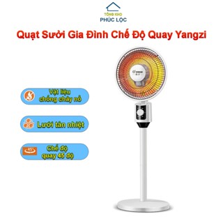  Quạt Sưởi Điện Đứng YANGZI Đa Năng 2 Chế Độ Sưởi Ấm Mùa Đông An Toàn Với Người Già Và Trẻ Nhỏ 
