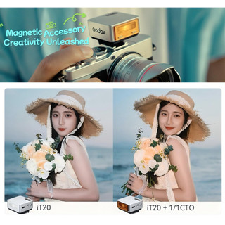 TA Camera: Đèn Flash Mini Godox IT20 TTL