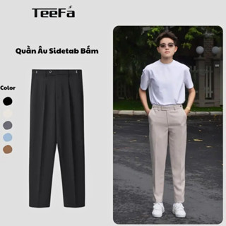  Quần Âu Nam Sidetab Teefa Việt Nam 40-80kg - Vải Tuyết Hàn 5 Màu Quan Trọng Form Baggy Dễ Phối 