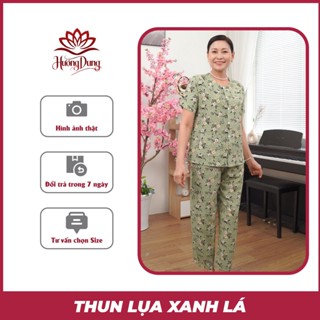 Đồ Bộ Mặc Nhà Nữ Trung Niên COTTON LỤA HÀN, Bộ Đồ Tặng Mẹ, Ngoại TOP BÁN CHẠY 2025 -Hương Dung Store