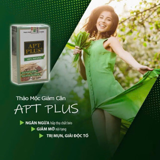  Giảm cân Apt Plus mẫu mới 2025 trà thảo mộc giảm cân nhanh cấp tốc an toàn mới nhất không phải thuốc 