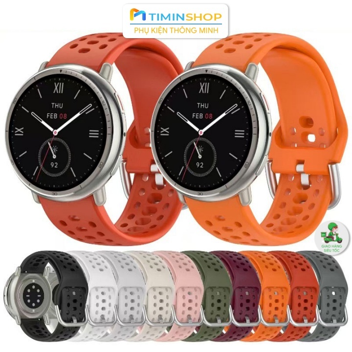 Dây đồng hồ Amazfit Active 2/ Active 2 Square - Silicone (DA2)