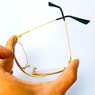 Kính Lão Vuông Tròng Thủy Tinh Đức – Độ 0.5 đến 4.0 – Gọng Titanium Cao Cấp Nhẹ Bền