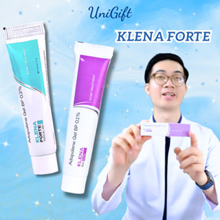 Kem mụn Klena Forte 0.1% 0.3% hỗ trợ giảm mụn trứng cá, mụn ẩn, mờ thâm - Unigift
