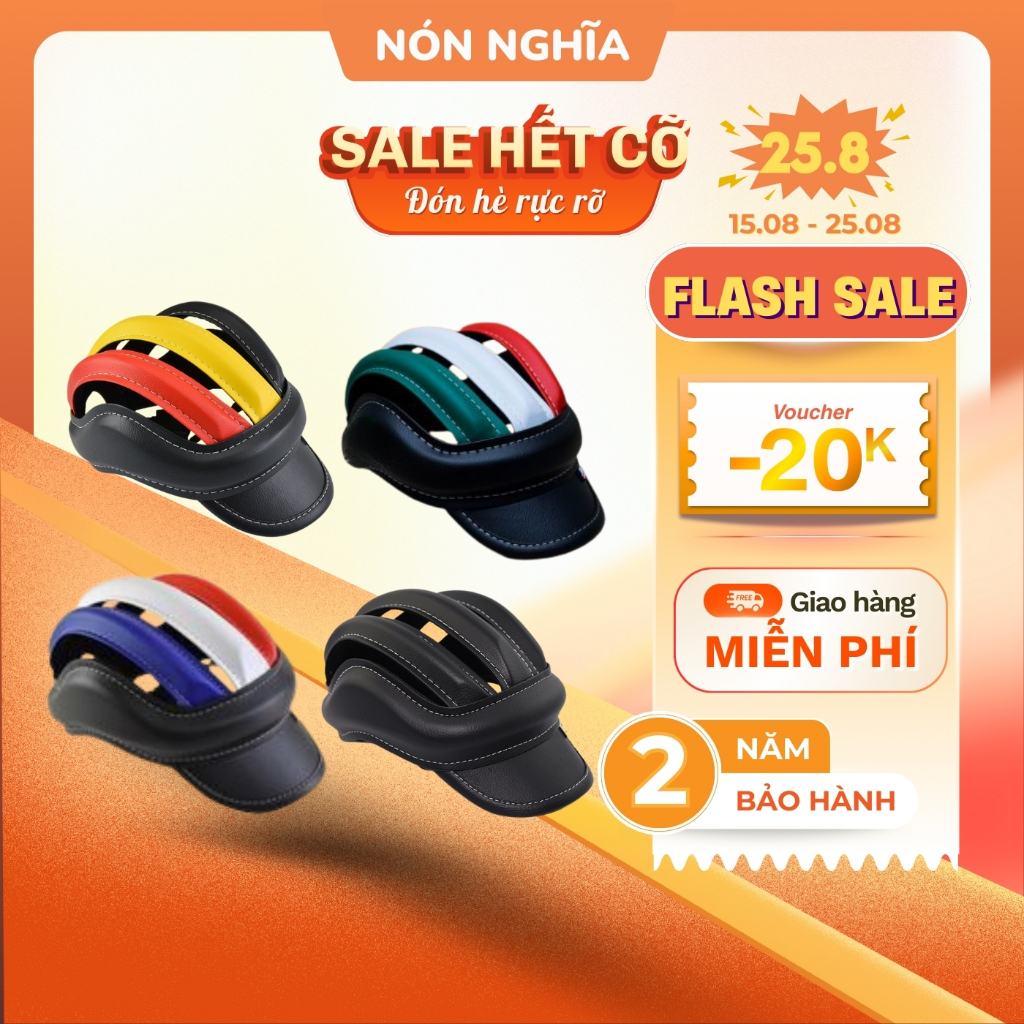 Nón Xe Đạp Da