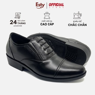  Giày tây nam công sở ESTY G0204 giả dây,chất liệu da cao cấp,đế cao su non êm ái đế chỉ khâu 2 lớp chắc chắn. 