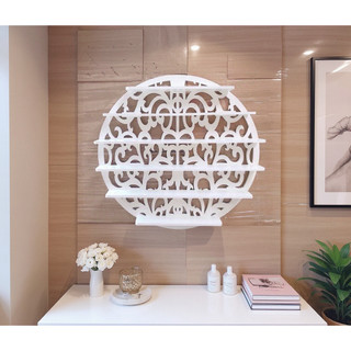 Kệ Sơn Nail hình tròn đựng sơn Nail tự tháo lắp đa năng
