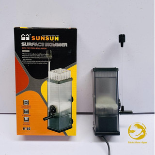 Lọc váng SunSun JY03 – Phụ kiện bể cá thủy sinh, lọc sạch váng mặt nước