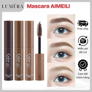  Mascara AIMEILI Chuốt Lông Mày 3D Kháng Nước Lâu Trôi 3 Màu Tự Nhiên Bút Kẻ Lông Mày Bền Màu 