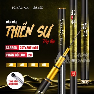  CẦN CÂU VUAKONG - THIỀN SƯ ĐỘ CỨNG 5H - CẦN CÂU TAY 