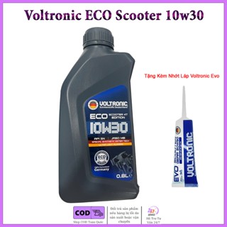  Dầu Nhớt Dành Cho Xe Tay Ga Voltronic Eco Scooter 10w30 Tặng Kèm 1 Láp Voltronic Evo 